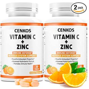 Cenkos Vitamin C + Zinc (2-Pack)